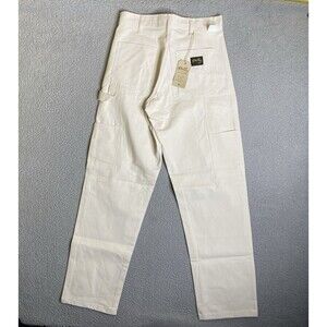 Stan Ray Pants Men 28x32 (33 In) Ivory Carpenter Cargo Painter USA UO Casual NWT